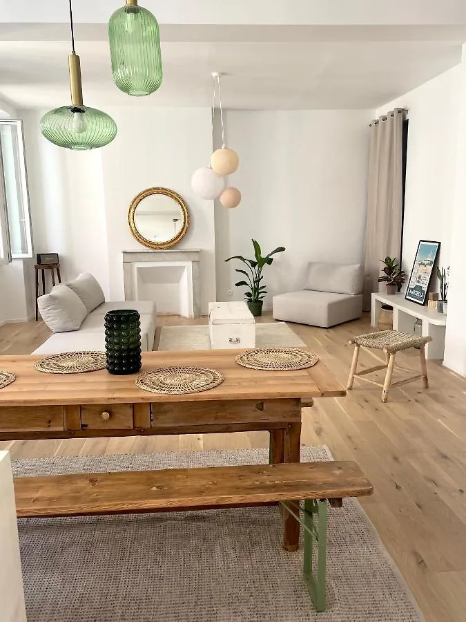 Chez Florian - Superbe Duplex Proche Panier Et Quartier D'Affaires Apartment Marseille